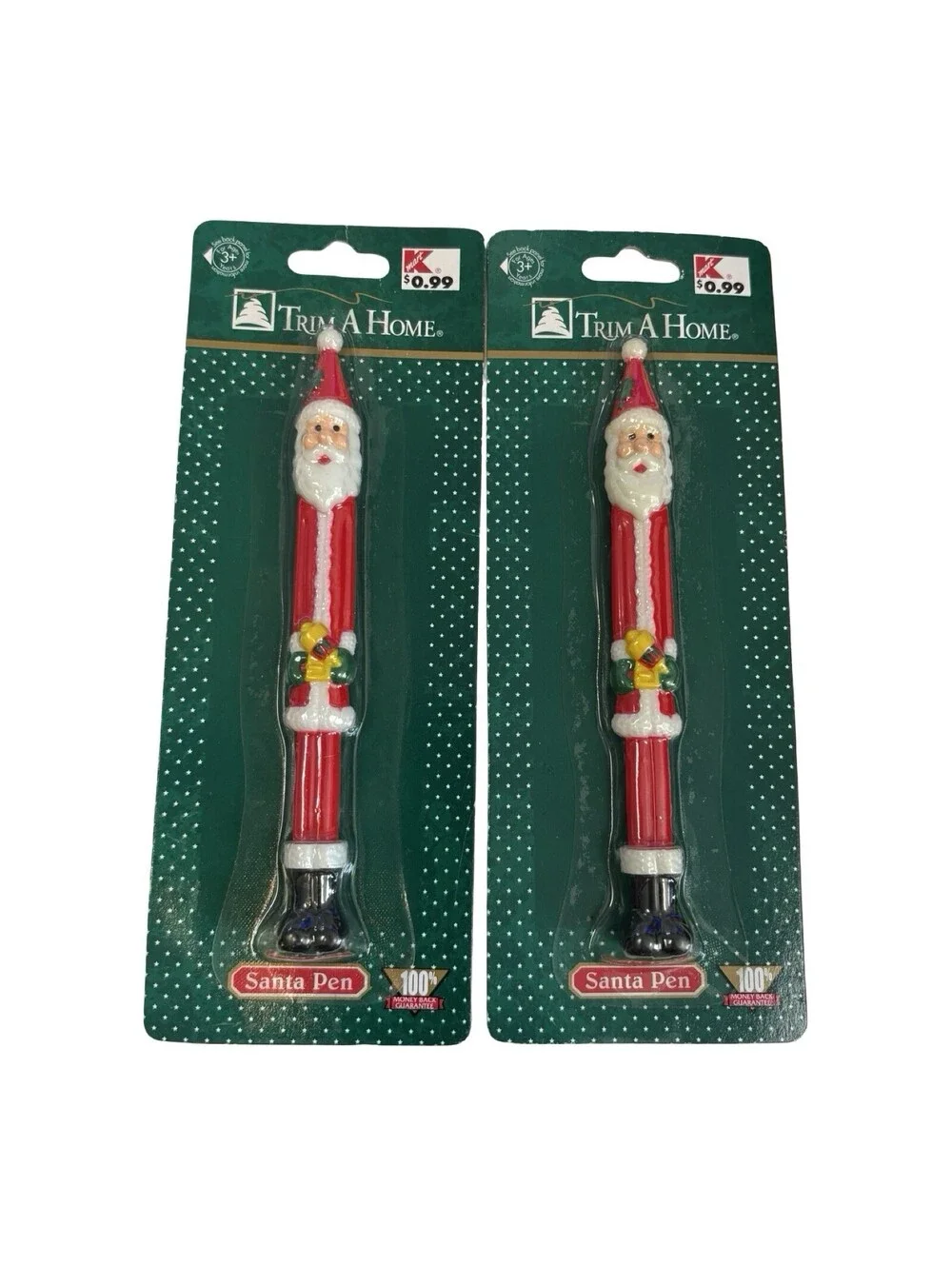 Vtg Trim A Home Christmas Decorative Santa Clause Red 10